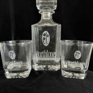 Custom Engraved Whiskey Decanter